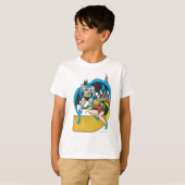Batman en Robin Escape T-shirt (Voorkant volledig)