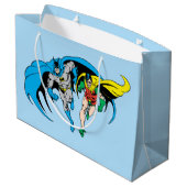 Batman en Robin Groot Cadeauzakje (Achterkant Gekanteld)