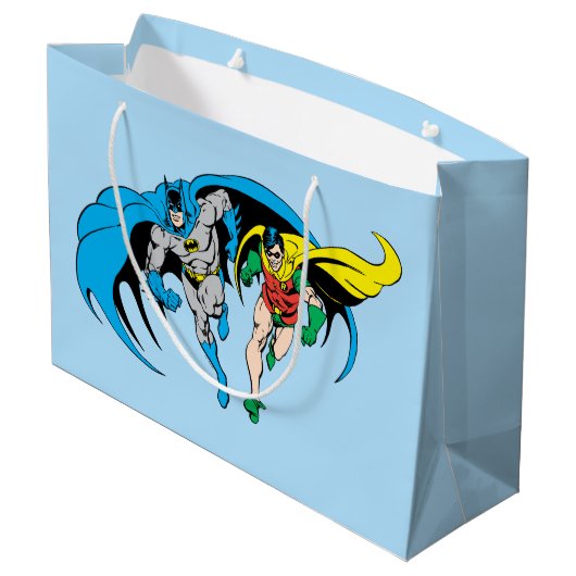 Batman en Robin Groot Cadeauzakje (Achterkant Gekanteld)