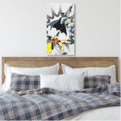 Batman en Robin Klim Canvas Afdruk (Insitu (Slaapkamer))