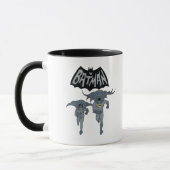 Batman en Robin met Logo-depressie Mok (Links)