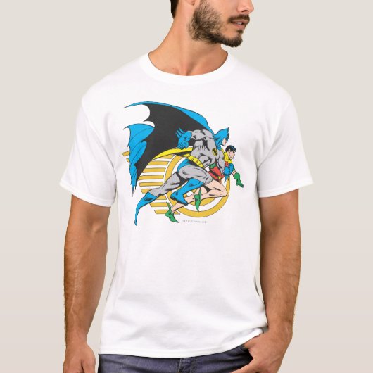 Batman- en Robin-profiel T-shirt (Voorkant)
