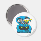 Batman en Robin Ride Batmobile Magneet (Voorkant / Achterkant)