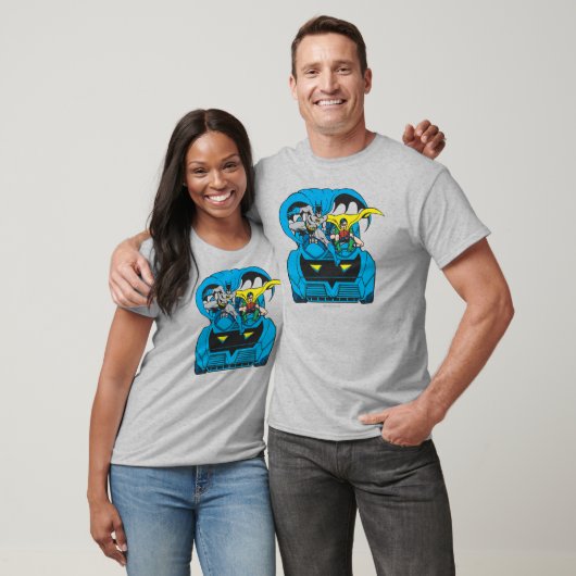 Batman en Robin Ride Batmobile T-shirt (Unisex)