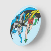 Batman en Robin Ronde Klok (Hoek)