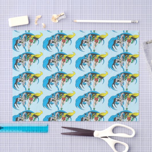 Batman en Robin Tissuepapier (Craft)