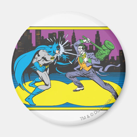 Batman Fights Joker Magneet (Voorkant)
