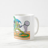 Batman Fights Riddler Koffiemok (Voorkant rechts)