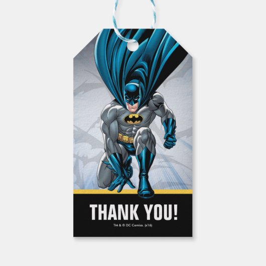 Batman | Fijne verjaardag Cadeaulabel (Achterkant)