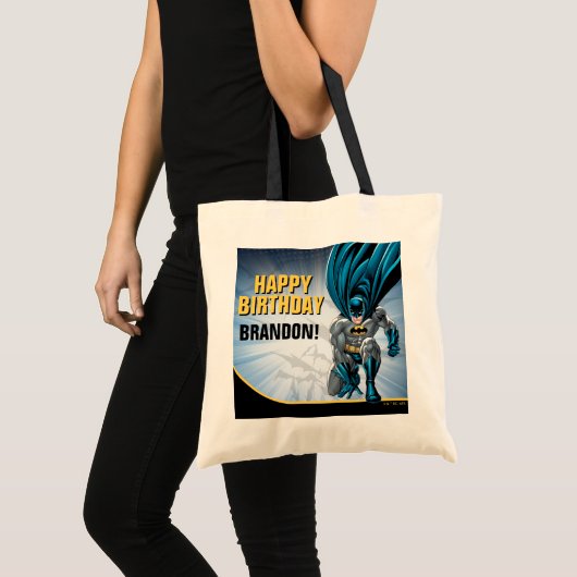 Batman | Fijne verjaardag Tote Bag (Voorkant (product))
