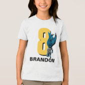 Batman | Fijne verjaardag Tri-Blend Shirt (Voorkant)