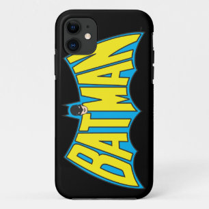 Batman    Geel Blauwe Logo iPhone 11 Hoesje