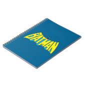 Batman | Geel Blauwe Logo Notitieboek (Linkerzijde)