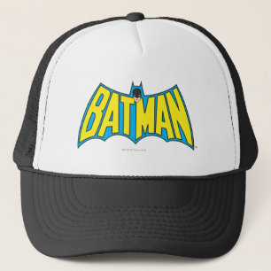 Batman Geel Blauwe Logo Trucker Pet