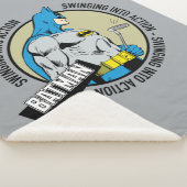 Batman Golfing - Ingrijpen Sherpa Deken (3/4)