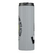 Batman Golfing - Ingrijpen Thermosbeker (Achterkant)