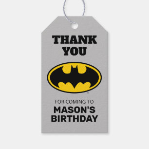 Batman - Gotham City Bedankt Favor Cadeaulabel