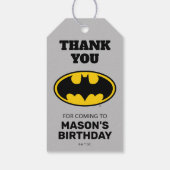 Batman - Gotham City Dank U Favor Cadeaulabel (Achterkant)