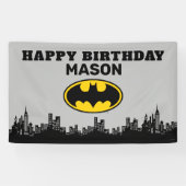 Batman - Gotham City | Geboortedag Spandoek (Horizontaal)
