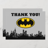 Batman Gotham City | Merci pour l'anniversaire (Devant / Derrière)