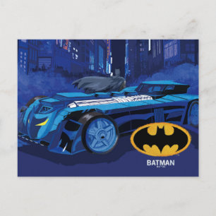 Batman Gotham City Night Patrol Briefkaart