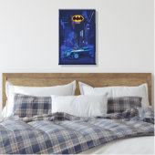 Batman Gotham City Night Patrol Canvas Afdruk (Insitu (Slaapkamer))