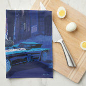 Batman Gotham City Night Patrol Theedoek (Quarter Fold)