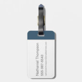 Batman Gotham City Paint Drip Graphic Bagagelabel (Achterkant verticaal)