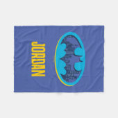 Batman | Gotham City Symbool Fleece Deken (Voorkant (Horizontaal))