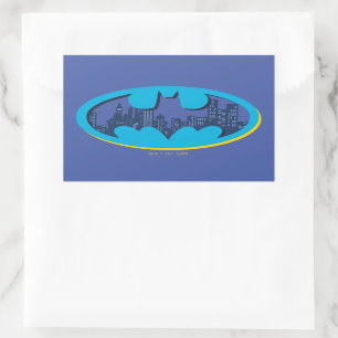 Batman Gotham City Symbool Rechthoekige Sticker
