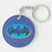 Batman | Gotham City Symbool Sleutelhanger (Achterkant)