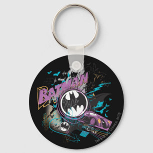 Batman Gotham Skyline Sketch Sleutelhanger