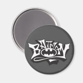 Batman | Graffiti Name Logo Magneet (Voorkant / Achterkant)