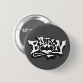 Batman | Graffiti Name Logo Ronde Button 5,7 Cm (Voorkant /achterkant)