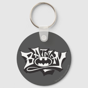 Batman   Graffiti Name Logo Sleutelhanger