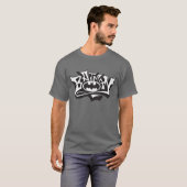 Batman | Graffiti Name Logo T-shirt (Voorkant volledig)
