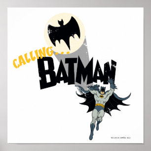Batman Graphic bellen Poster