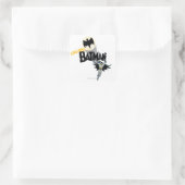 Batman Graphic bellen Vierkante Sticker (Tas)