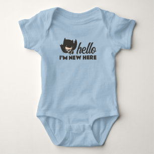 Batman   Hallo, ik ben Nieuw hier - Nieuwe baby Romper