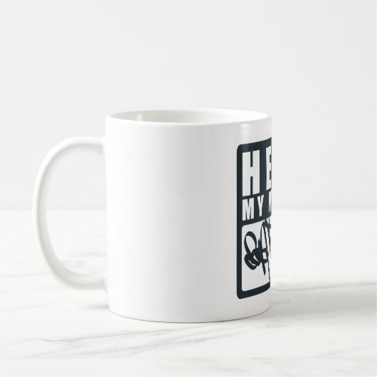 Batman | Hallo Mijn naam is Batman Logo Koffiemok (Links)