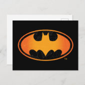 Batman | Halloween Web Logo Briefkaart (Voorkant / Achterkant)