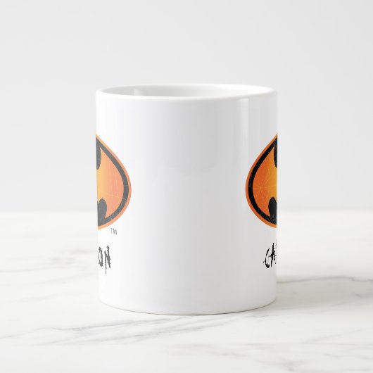 Batman | Halloween Web Logo Extra Grote Beker (Voorkant)