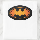 Batman | Halloween Web Logo Ovale Sticker (Tas)