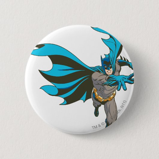 Batman Hand Out Ronde Button 5,7 Cm (Voorkant)