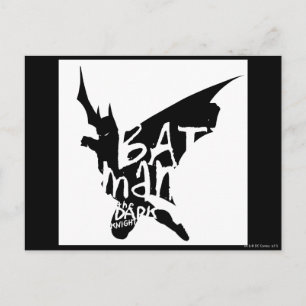 Batman Handwrite Briefkaart