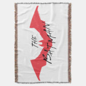 Batman Handwritten Bat Logo Deken (Voorkant Verticaal)