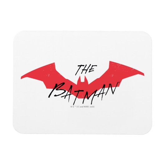 Batman Handwritten Bat Logo Magneet (Horizontaal)