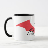 Batman Handwritten Bat Logo Mok (Links)