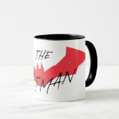 Batman Handwritten Bat Logo Mok (Voorkant rechts)