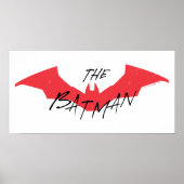Batman Handwritten Bat Logo Poster (Voorkant)